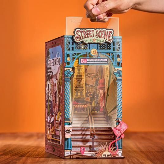 Street Scene - Scene di strada. Robotime - 4