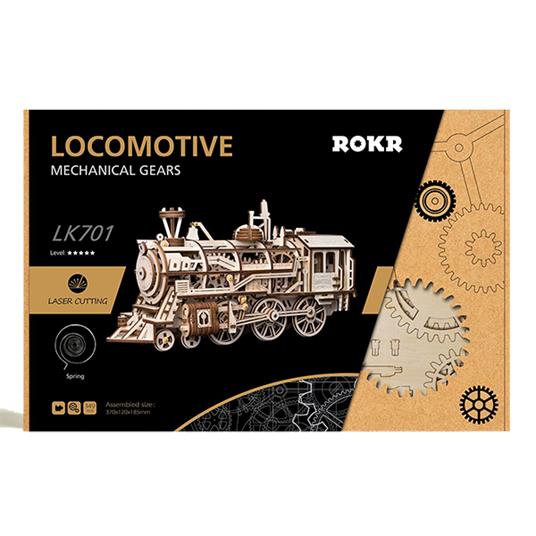 Puzzle 3D. Locomotiva