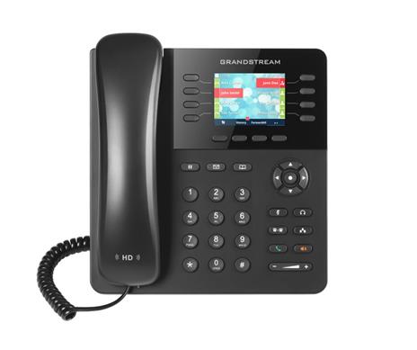 Grandstream Networks GXP2135 telefono IP Nero Cornetta cablata TFT 8 linee