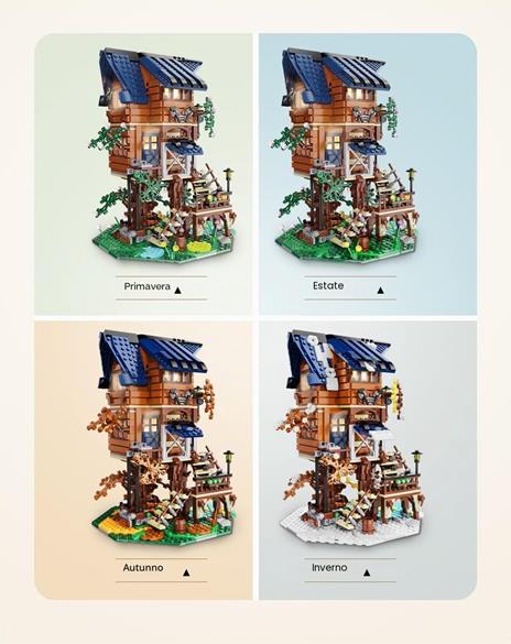 Cada - Four Seasons Story Tree House 1155 pz. - 3