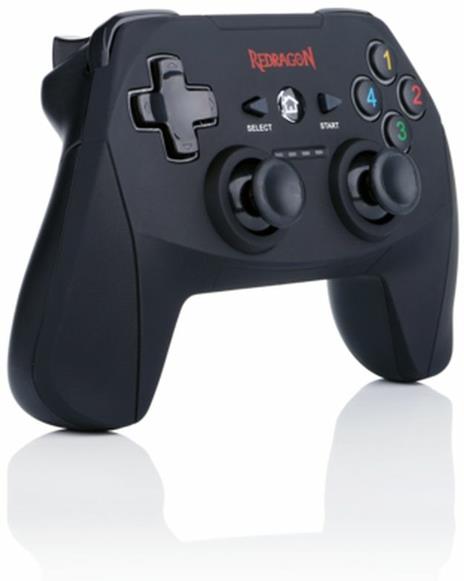 REDRAGON HARROW G808 Nero RF Gamepad Analogico/Digitale Android, PSP / PSP Slim, Playstation, Playstation 3 - 3