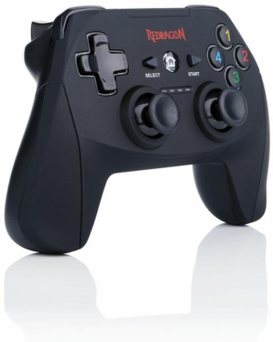 REDRAGON HARROW G808 Nero RF Gamepad Analogico/Digitale Android, PSP / PSP Slim, Playstation, Playstation 3 - 3