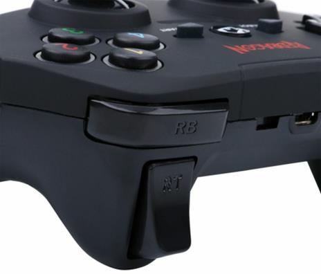 REDRAGON HARROW G808 Nero RF Gamepad Analogico/Digitale Android, PSP / PSP Slim, Playstation, Playstation 3 - 5
