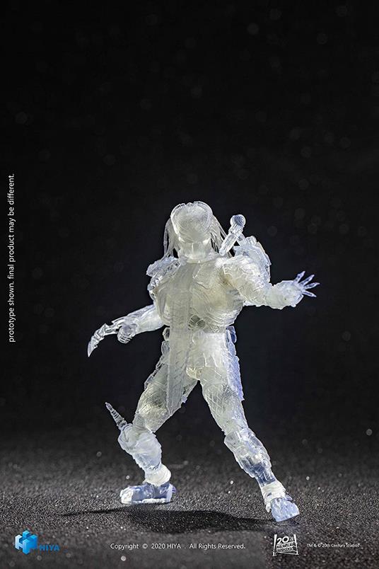 Alien Vs Predator Invisible Scar Predator Figura 10cm Diamond Select - 2