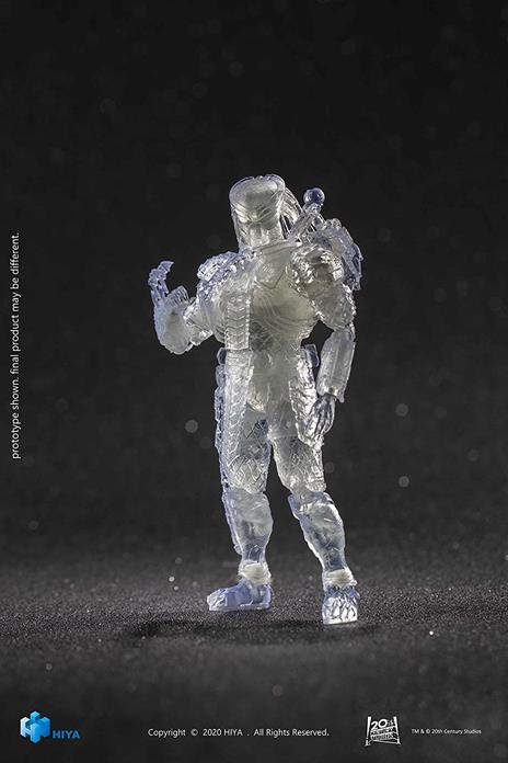 Alien Vs Predator Invisible Scar Predator Figura 10cm Diamond Select - 5