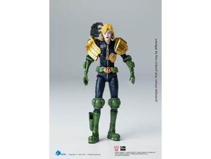 2000 Ad Exquisite Mini Action Figura 1/18 Judge Dredd Judge Anderson Hall Of Heroes 10 Cm Hiya Toys