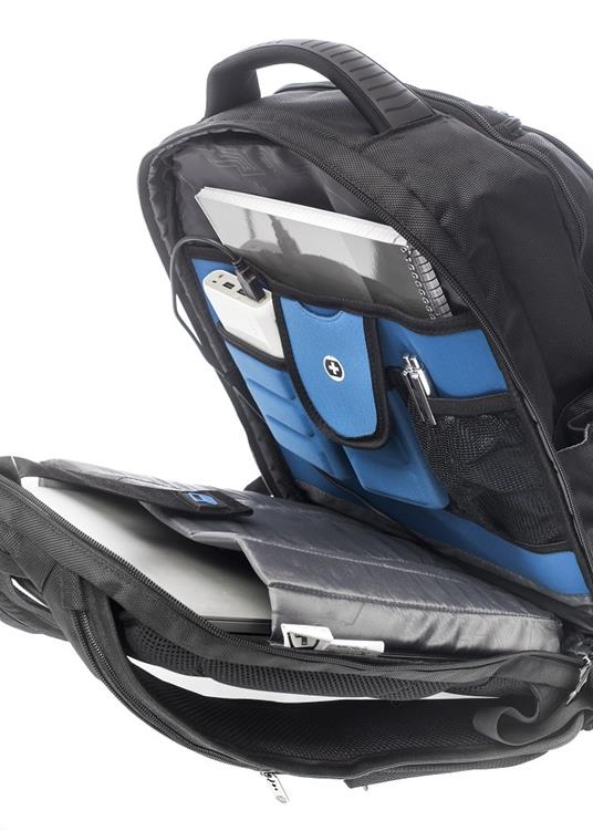 Zaino Swiss Digital J16BT-1 Terabyte Nero - 48 x 33,5 x 24,5 cm - 4