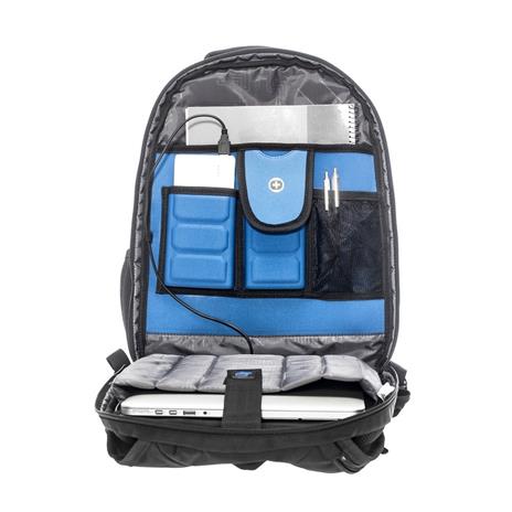 Zaino Swiss Digital J16BT-1 Terabyte Nero - 48 x 33,5 x 24,5 cm - 7