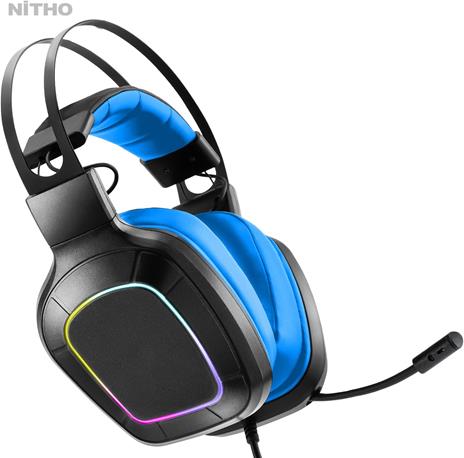 TITAN PRO Cuffie Gaming Blu - Surround Sound 7.1 PC/PS4/PS5 - 2
