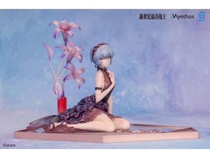 Evangelion Pvc Statua 1/7 Rei Ayanami: Whisper Of Flower Ver. 15 Cm Myethos