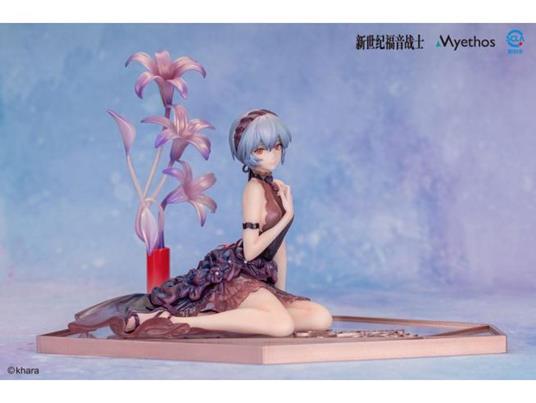 Evangelion Pvc Statua 1/7 Rei Ayanami: Whisper Of Flower Ver. 15 Cm Myethos