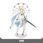 Genshin Impact Traveler Theme Series Character Acrylic Figura Traveler Lumine 14 Cm Mihoyo