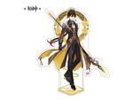 Genshin Impact Liyue Theme Series Character Stampa In Acrilico Figure: Zhongli 14 Cm Mihoyo