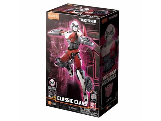 Transformers Blokees Plastica Model Kit Classic Class 07 Arcee Blokees