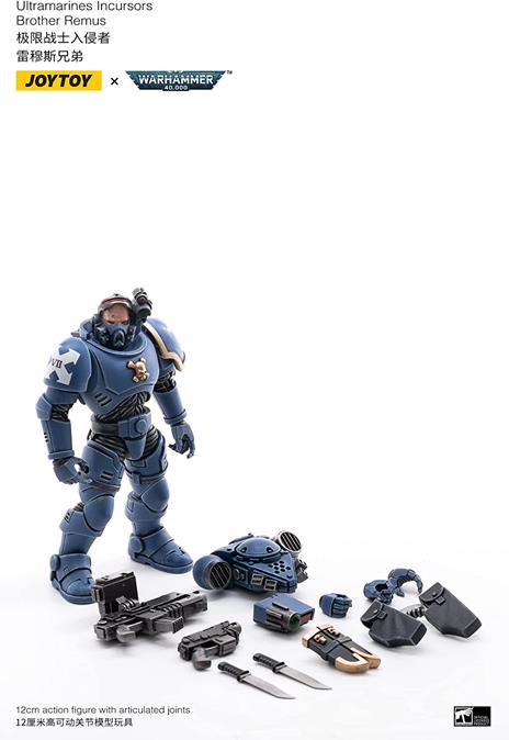 Warhammer 40k Action Figure 4-Pack 1/18 Ultramarines Incursors 12 cm - 5