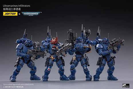 Warhammer 40k Action Figure 4-Pack 1/18 Ultramarines Infiltrators 12 cm - 2
