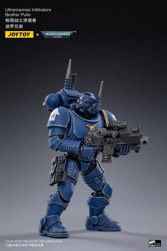 Warhammer 40k Action Figure 4-Pack 1/18 Ultramarines Infiltrators 12 cm - 4