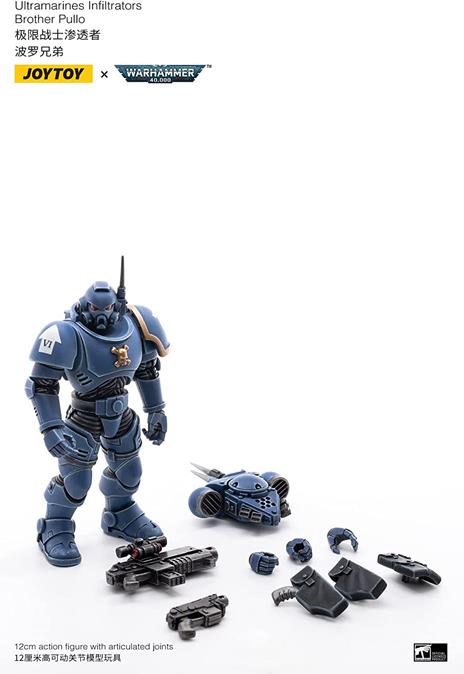 Warhammer 40k Action Figure 4-Pack 1/18 Ultramarines Infiltrators 12 cm - 6