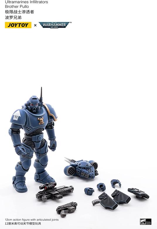 Warhammer 40k Action Figure 4-Pack 1/18 Ultramarines Infiltrators 12 cm - 6