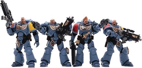 Warhammer 40k Action Figure 4-Pack 1/18 Space Wolves Battle Hunters 12 cm