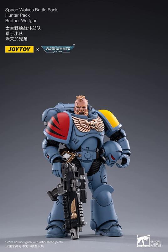 Warhammer 40k Action Figure 4-Pack 1/18 Space Wolves Battle Hunters 12 cm - 3