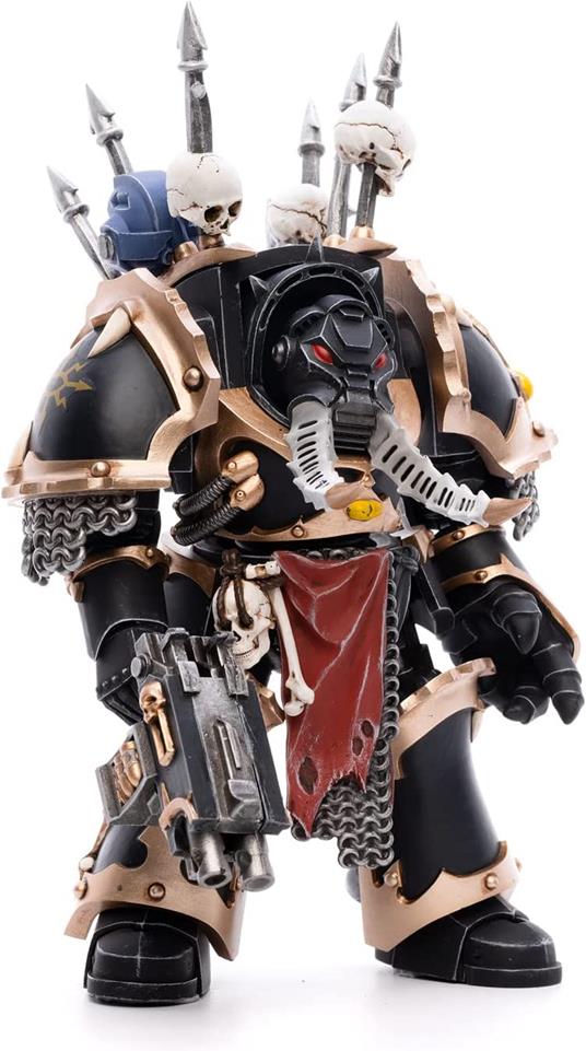 Warhammer 40k Action Figure 1/18 Black Legion Brother Bathalorr 17 cm