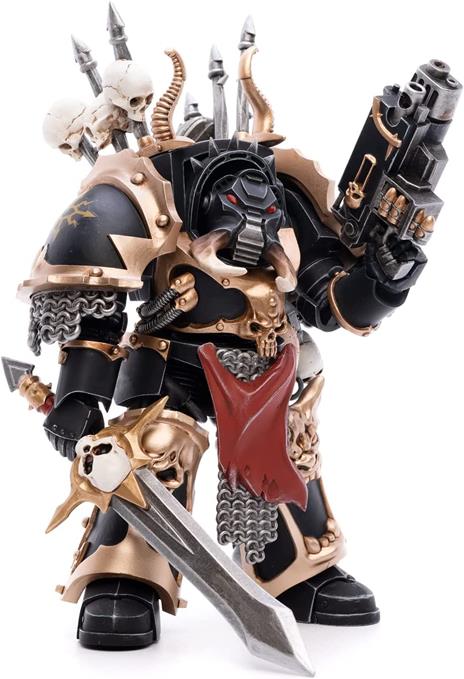 Warhammer 40k Action Figure 1/18 Black Legion Brother Gnarl 17 cm