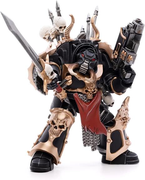 Warhammer 40k Action Figure 1/18 Black Legion Brother Gnarl 17 cm - 2