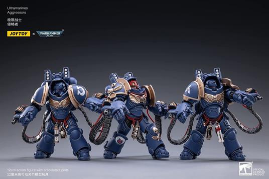 Warhammer 40k Action Figure 3-Pack 1/18 Ultramarines Aggressors 12 cm - 6