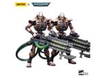 Warhammer 40k Action Figura 2-pack 1/18 Necrons Szarekhan Dynasty Immortal Con Gauss Blaster 11 Cm Joy Toy (cn)