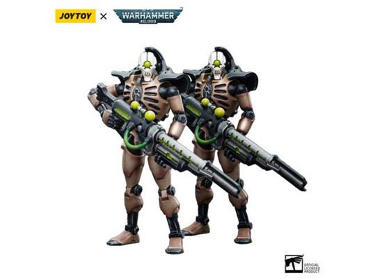Warhammer 40k Action Figura 2-pack 1/18 Necrons Szarekhan Dynasty Deathmark 11 Cm Joy Toy (cn)