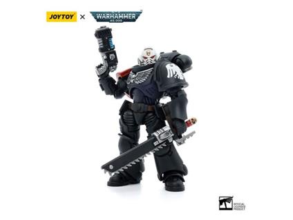 Warhammer 40k Action Figura 1/18 Raven Guard Intercessors Sergeant Ashan 12 Cm Joy Toy (cn)