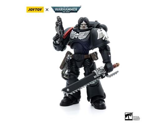 Warhammer 40k Action Figura 1/18 Raven Guard Intercessors Brother Colvane 12 Cm Joy Toy (cn)