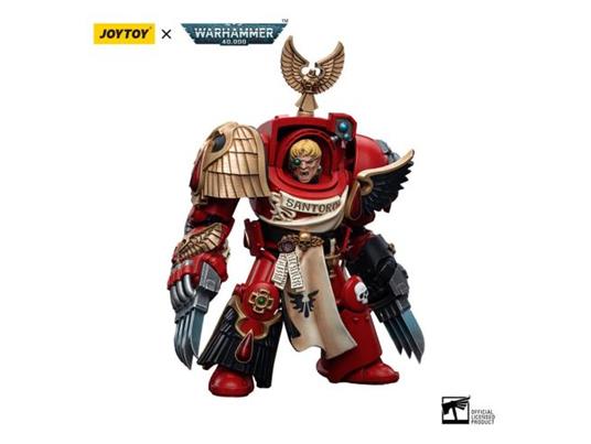 Warhammer 40k Action Figura 1/18 Blood Angels Assault Terminators Sergeant Santoro 12 Cm Joy Toy (cn)