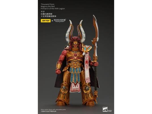 Warhammer The Horus Heresy Action Figura 1/18 Thousand Sons Magnus The Red Primarch Of The Xvth Legion 12 Cm Joy Toy (cn)