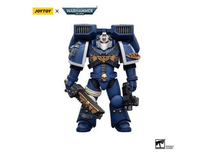 Warhammer 40k Action Figura 1/18 Ultramarines Vanguard Veteran Con Chainsword E Bolt Pistol 12 Cm Joy Toy (cn)