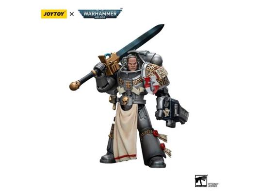 Warhammer 40k Action Figura 1/18 Grey Knights Strike Squad Justicar 12 Cm Joy Toy (cn)