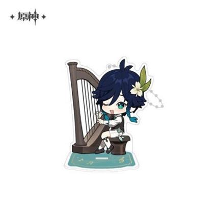 Genshin Impact Genshin Concert 2021 Acrylic Figura & Portachiavi Venti 9 Cm Mihoyo