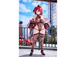 Original Illustrationpvc Statua 1/6 Arcobaleno Red Apple Illustrated By Starcat 29 Cm Hobby Sakura