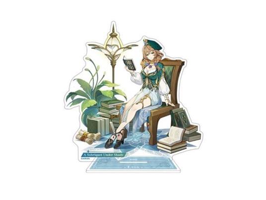 Genshin Impact Teyvat Style Series Acrylic Diorama Lisa: A Sobriquet Under Shade 15 Cm MiHoYo