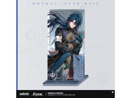 Honkai: Star Rail Light Cone Stampa In Acrilico Ornament Con Glitter: Blade The Unreachable Side 15 Cm Mihoyo