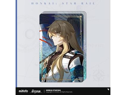 Honkai: Star Rail Light Cone Stampa In Acrilico Ornament Con Glitter: Perfect Timing 9 Cm Mihoyo