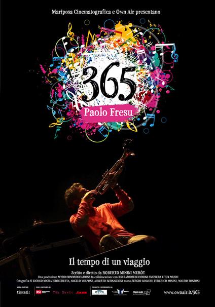 365 Paolo Fresu. Il tempo di un viaggio (DVD) di Roberto Minini-Meròt - DVD