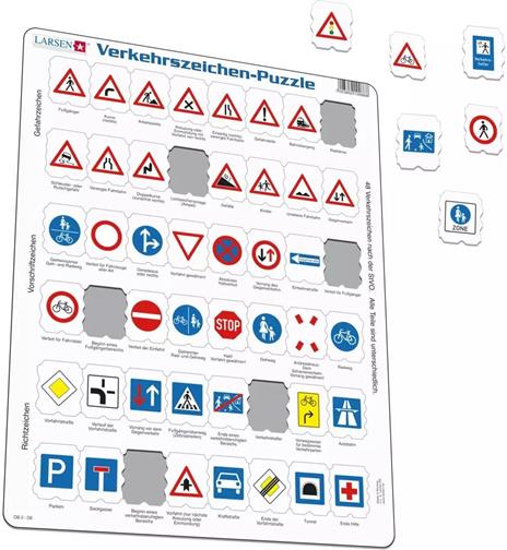 Larsen Maxi OB3 Puzzle con formine 48 pezzo(i) - 3
