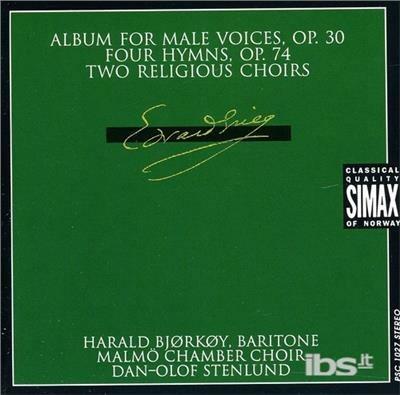Music for Choir - CD Audio di Edvard Grieg