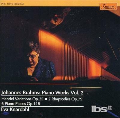 Piano Works vol.2 - CD Audio di Johannes Brahms