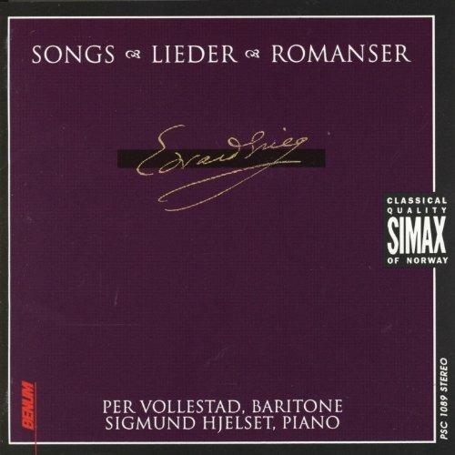Songs Lieder Romanser - CD Audio di Edvard Grieg