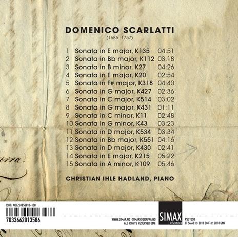 Scarlatti Sonatas - CD Audio di Domenico Scarlatti - 2