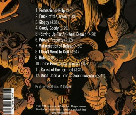 Cooking with Pagans - CD Audio di Freak Kitchen - 2