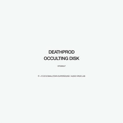 Occulting Disk - CD Audio di Deathprod